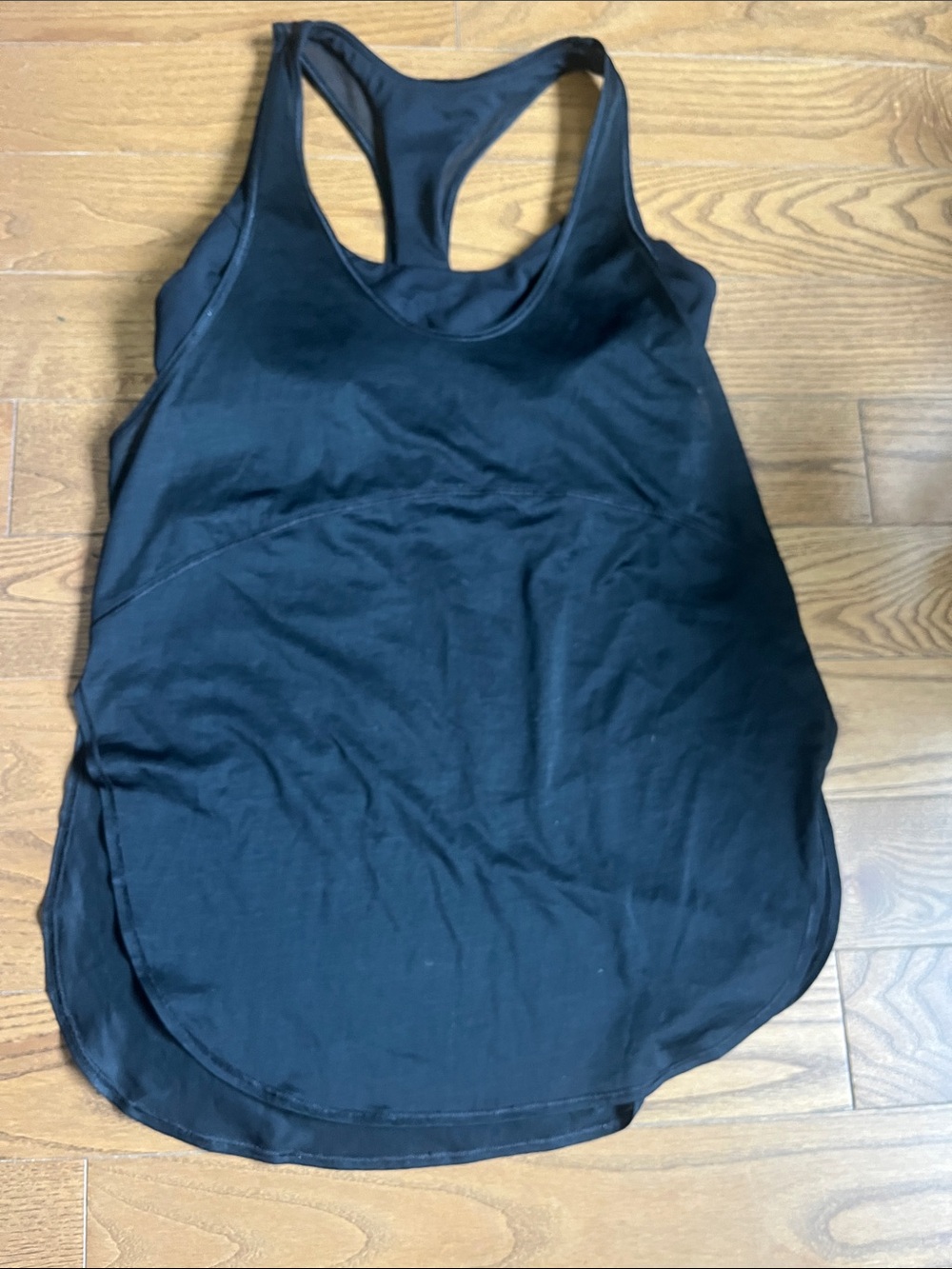 lululemon athletica Black Racerback Tank Top